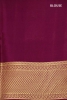 Checks & Contrast Mysore Crepe Silk Saree